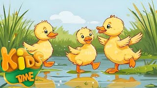 Ten Little Duckies 🦆  Nursery Rhymes amp Kids Songs [upl. by Eatnahs]