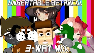 FNF MUSIC COVER MIX UNBEATABLE BETADCIU 3WAY MIX [upl. by Aihsined]