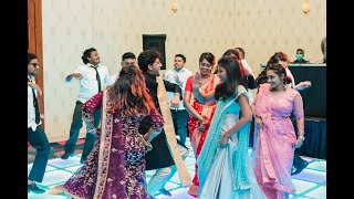 Tamil Wedding Dance  Shezan Weds Prasha [upl. by Friedrick766]