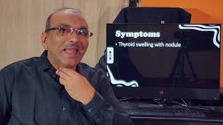 Hurthle cell adenoma thyroid  Hindi  Patient teaching programme [upl. by Nerin441]