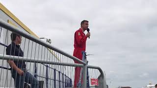 Red 10 Eastbourne Airshow 2018 [upl. by Esilegna]