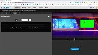 Tutorial Creating a Newscast with Green Screen in WeVideo [upl. by Martineau]