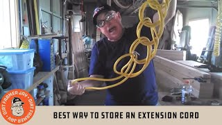 Best Way to Store an Extension Cord [upl. by Anirehc]