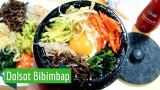 How to make Dolsot Bibimbap ft wild veggies [upl. by Cornelia]