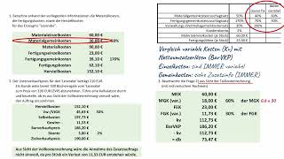 Deckungsbeitrag II  Zusatzauftrag unter Voll und Teilkosten [upl. by Sanborn927]