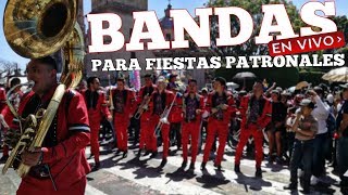 LAS MEJORES BANDAS PARA FIESTAS PATRONALES  2018 contrataciones de bandas [upl. by Norha]