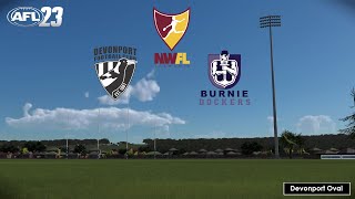 AFL 23  Devonport vs Burnie [upl. by Posehn]