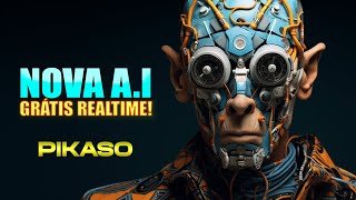 🤯 NOVA INTELIGÊNCIA ARTIFICIAL PIKASO REAL TIME INCRÍVEL [upl. by Jarrid]