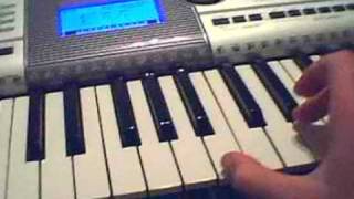 Faithless  Insomnia Toturial piano keyboard [upl. by Robina611]