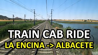 CAB RIDE TRAIN LA ENCINA ALBACETE [upl. by Aduh]