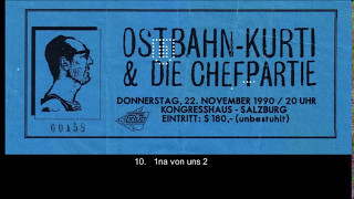 Ostbahn Kurti amp die Chefpartie live 10 1na von uns zwa [upl. by Derr907]