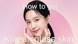 How to get koryan glass skin care serum glowingskin [upl. by Turne]