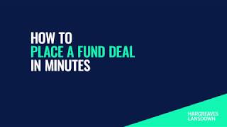 How to place fund deal [upl. by Dilahk675]