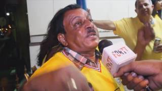 Man In UNC Jersey Supporting PNM TRINIDAD [upl. by Atsyrt]