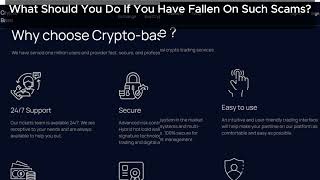 CryptoBaseOnline Review How This Crypto Platform Traps Investors in a Scam [upl. by Atiekram917]