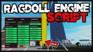 FIXED  Ragdoll Engine Script 2023 New OP Scripts [upl. by Bohun]