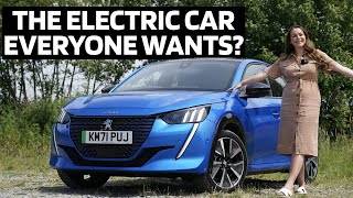 An unexpectedly BRILLIANT electric car thats affordable  Peugeot e208 review [upl. by Knorring]