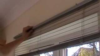 HOW TO FIT A METAL VENETIAN BLIND  YouTube [upl. by End]