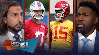 Bills GM claps back at Josh Allen critics Chiefs mostbet team to win SB LIX  FIRST THINGS FIRST [upl. by Domonic580]