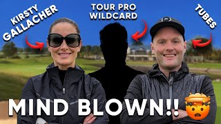 We Still Can’t Believe THIS HAPPENED   Tubes Kirsty Gallacher And Tour Pro Wild Card SCRAMBLE [upl. by Aniraad]