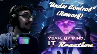 FNAF VANNY SONG quotUnder Control Reworkquot Animated Lyrics  LandFox Reaction [upl. by Otrebogir]