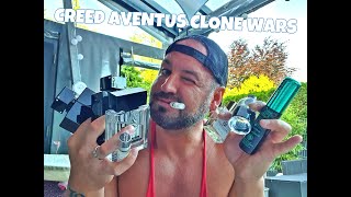 CREED Aventus Clone Wars  8 different clones [upl. by Francesco]