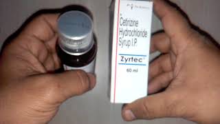 Zyrtec Syrup uses side effects precaution amp review [upl. by Tallbot]