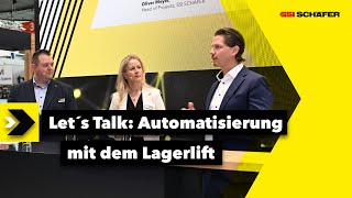 SSI SCHÄFERLogiMAT 2024 – Let’s Talk Automatisierung mit dem Lagerlift [upl. by Colley627]