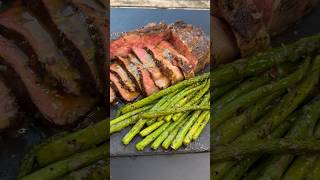 Grilled ribeye steaks and asparagus on the GrillingwithNexgrill [upl. by Andras]