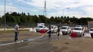 18092013 corso antincendio stendere manichette [upl. by Bunni]