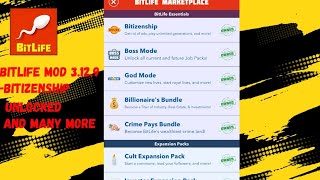 Bitlife Mod 3129 Released Everything unlocked With jail card [upl. by Wrightson184]