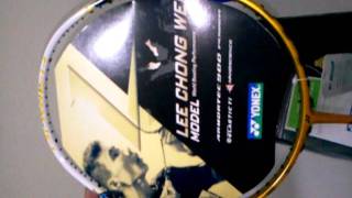 Armortec 900 limited LChong wei Yonex JAPAN [upl. by Anehsuc334]