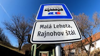 Malá Lehota  Rajnohov štál  Cyklotrasy  Obec je typická roztrateným osídlením kopanicového typu [upl. by Youngman468]