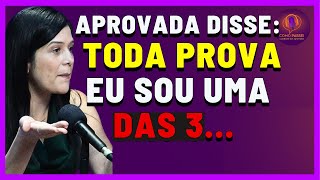 Ela Foi Aprovada em Muitas Provas de Concursos Públicos e Fazia a Prova Assim [upl. by Bryan864]