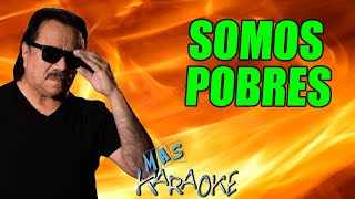 SOMOS POBRES 🟢 Chebere  KARAOKE cuarteto maskaraoke [upl. by Eisset]