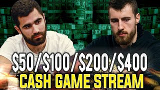 High Stakes Poker 50100200400 Cash Game limitless  Stefan11222  LLinusLLove  imluckbox [upl. by Yoreel]