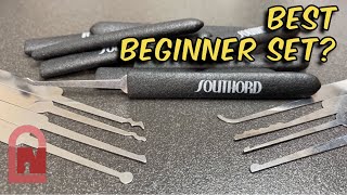 347 Banggood 12Piece High Quality Lock Pick Set Review [upl. by Orecul768]