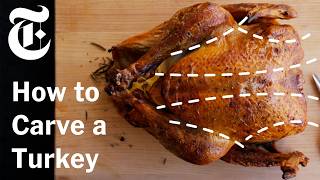 How to Carve a Turkey and Plate It Beautifully  NYT Cooking [upl. by Benoite]