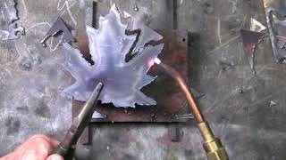 Cutting Copper with the OxygenAcetylene Torch [upl. by Mila]