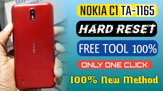 Nokia C1 Ta1165 Fix No Command With Free Tool How to do a hard reset on NOKIA C1 [upl. by Aihsetel]