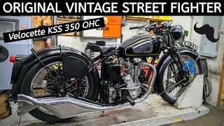 Amazing 1947 Velocette KSS 350 OHC  Original SuperBike  Wahoo [upl. by Kciregor888]