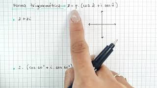 NÚMEROS COMPLEJOS  Cómo expresarlos en su forma trigonométrica o polar [upl. by Nylrahs]