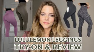 Lululemon Leggings TryOn and Review  May 2022 [upl. by Ancilin70]