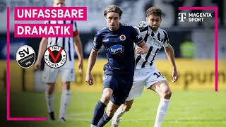 SV Sandhausen – FC Viktoria Köln Highlights mit LiveKommentar  3 Liga  MAGENTA SPORT [upl. by Eerac]