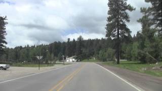 A Scenic Drive Through Beautiful Cloudcroft New Mexico [upl. by Eustashe]