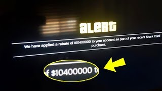 Guy Buys A 100K Shark Card amp Rockstar Gives Him 10400000 Instead In GTA Online WTF [upl. by Acessej]