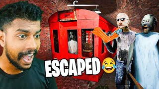 Epic Train Escape From Grannys House 🥵 Granny 3 Malayalam [upl. by Levitus]