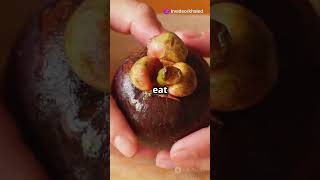 Mangosteen The Queen of Fruits fruit healthyeating tropicalfruit [upl. by Jackie]