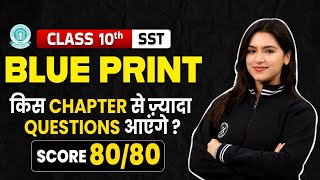 Class 10 SST Official Marking Scheme  Chapter Wise Weightage  Class 10 Most Important Chapters [upl. by Paik]