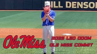 OLE MISS BASEBALL COMMIT🔒 2025 Leo Odom tops 90mph at 2D Southeast Cup [upl. by Geoffry]